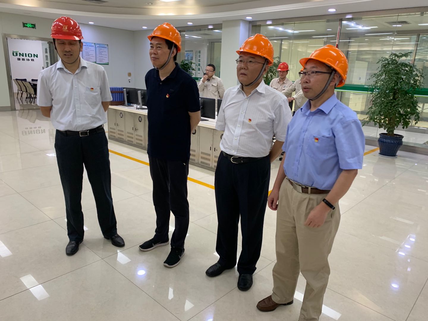 沈建生赴国信协联开展"不忘初心 牢记使命"主题教育专题调研