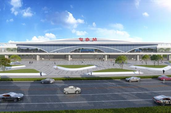 重点工程进行时南沿江城际铁路句容站房混凝土结构顺利封顶